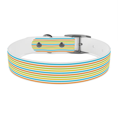 Dog Collar - Rainbow Stripe Happy Pet Accessory