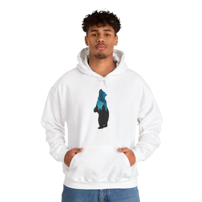 Bear Night Sky Hoodie Sweatshirt