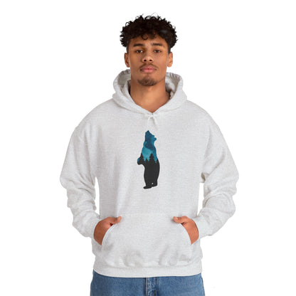 Bear Night Sky Hoodie Sweatshirt