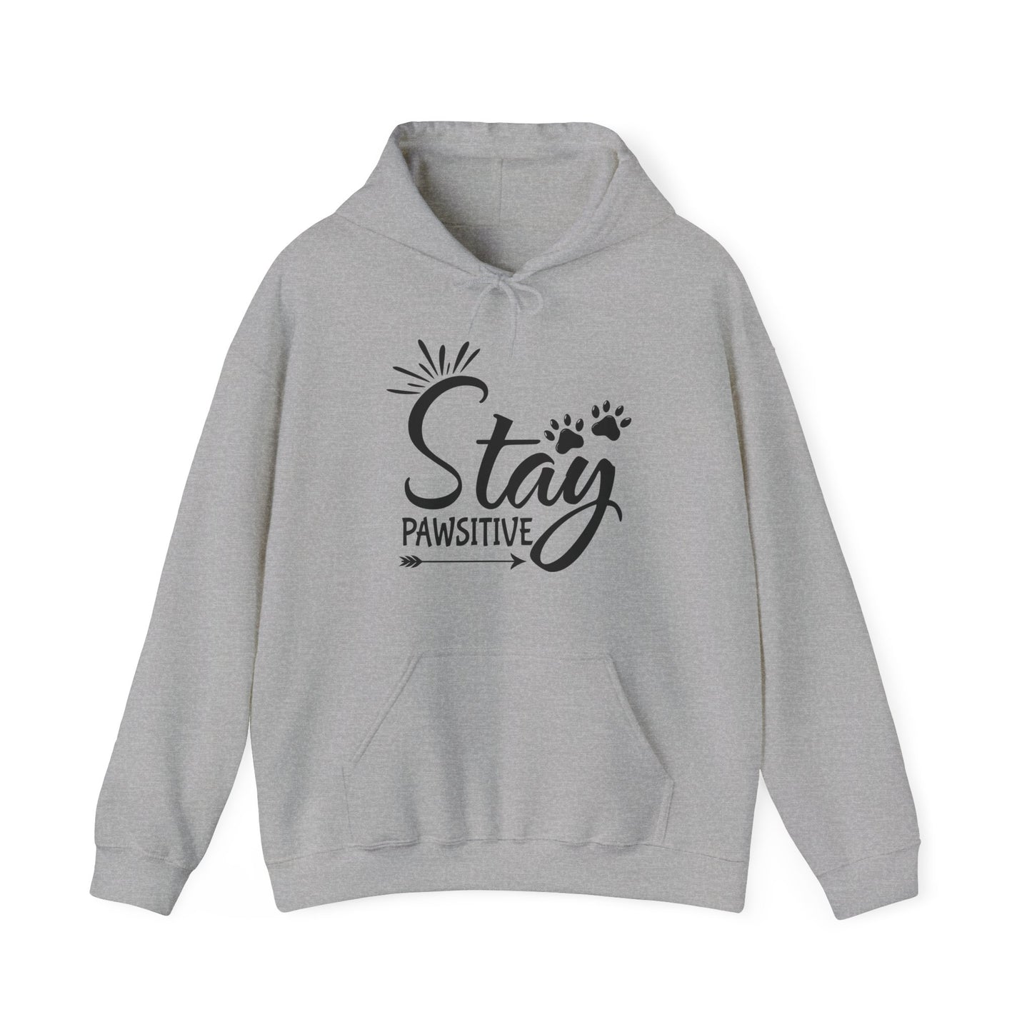 Pawsitive Hoodie - Cozy Unisex Sweatshirt for Animal Lovers