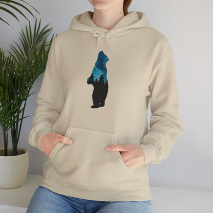 Bear Night Sky Hoodie Sweatshirt