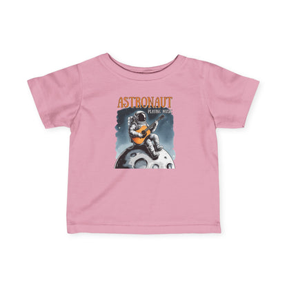 Infant Tee - Astronaut Playing Music Design