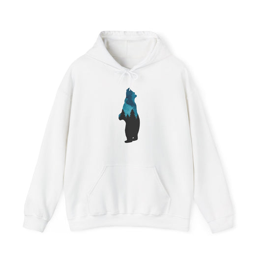 Bear Night Sky Hoodie Sweatshirt