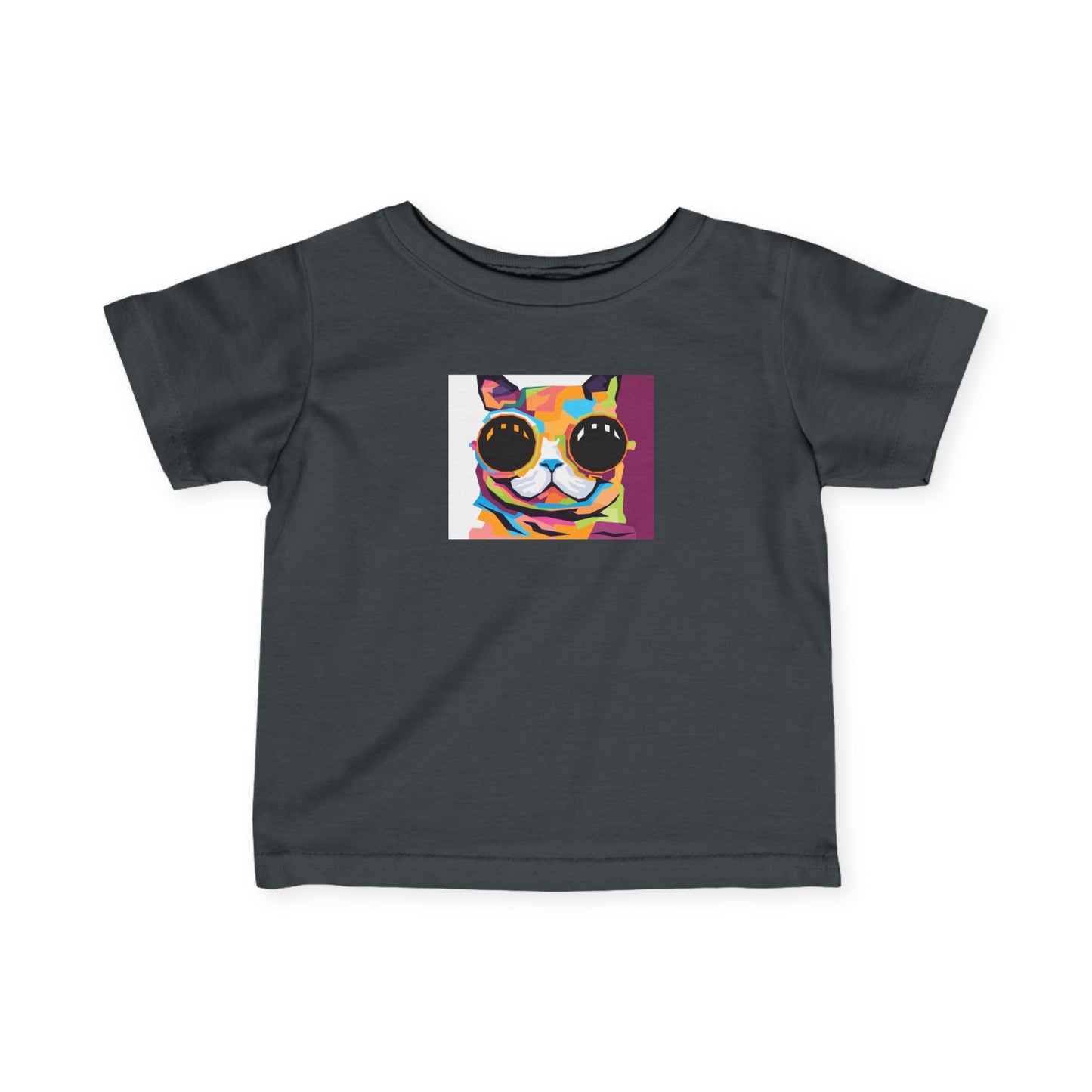 Infant Tee - Cool Cat Design