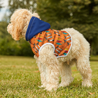 Pet Hoodie - Atomic Orange