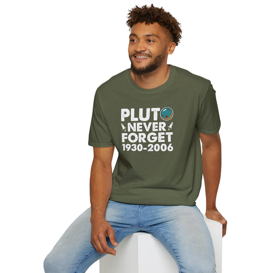 Space Pluto Unisex T-Shirt