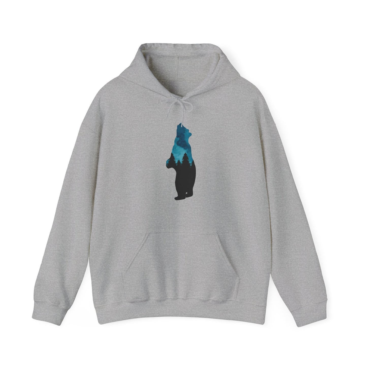 Bear Night Sky Hoodie Sweatshirt