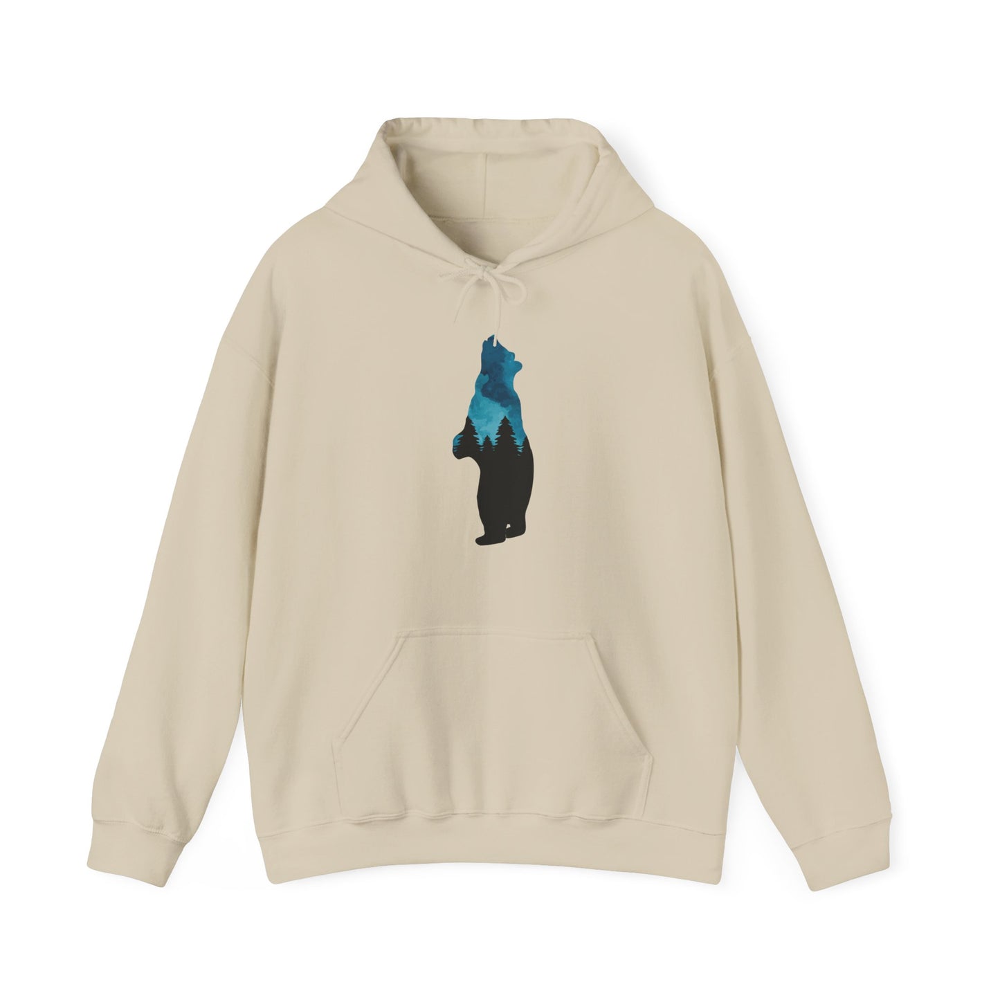 Bear Night Sky Hoodie Sweatshirt