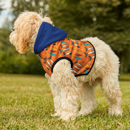 Pet Hoodie - Atomic Orange