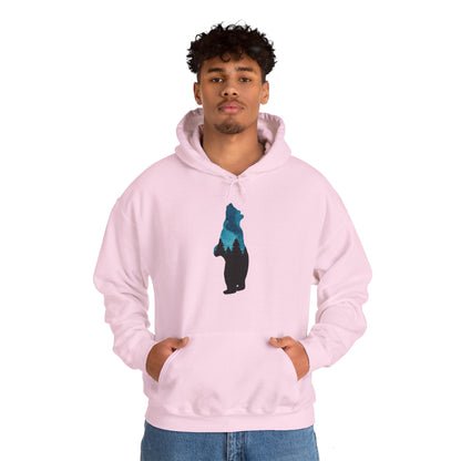 Bear Night Sky Hoodie Sweatshirt