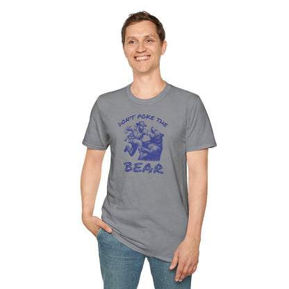 Bear Graphic Tee - Don’t Poke The Bear Unisex Softstyle T-Shirt