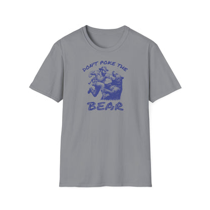 Bear Graphic Tee - Don’t Poke The Bear Unisex Softstyle T-Shirt