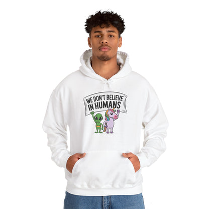 Alien Unicorn Hoodie Sweatshirt - Unisex Heavy Blend™