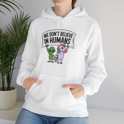 Alien Unicorn Hoodie Sweatshirt - Unisex Heavy Blend™