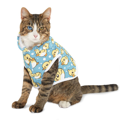 Pet Hoodie with Ducky Design