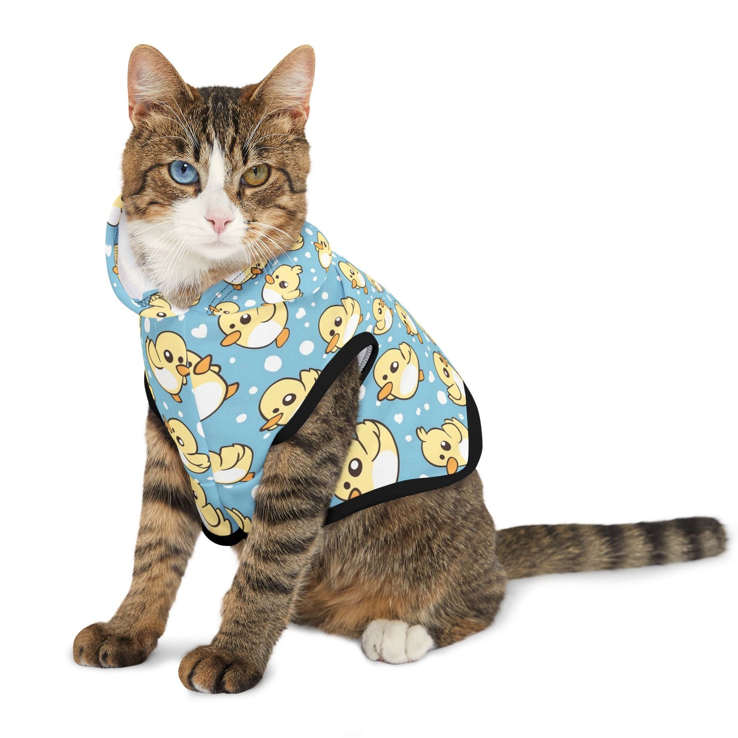 Pet Hoodie with Ducky Design