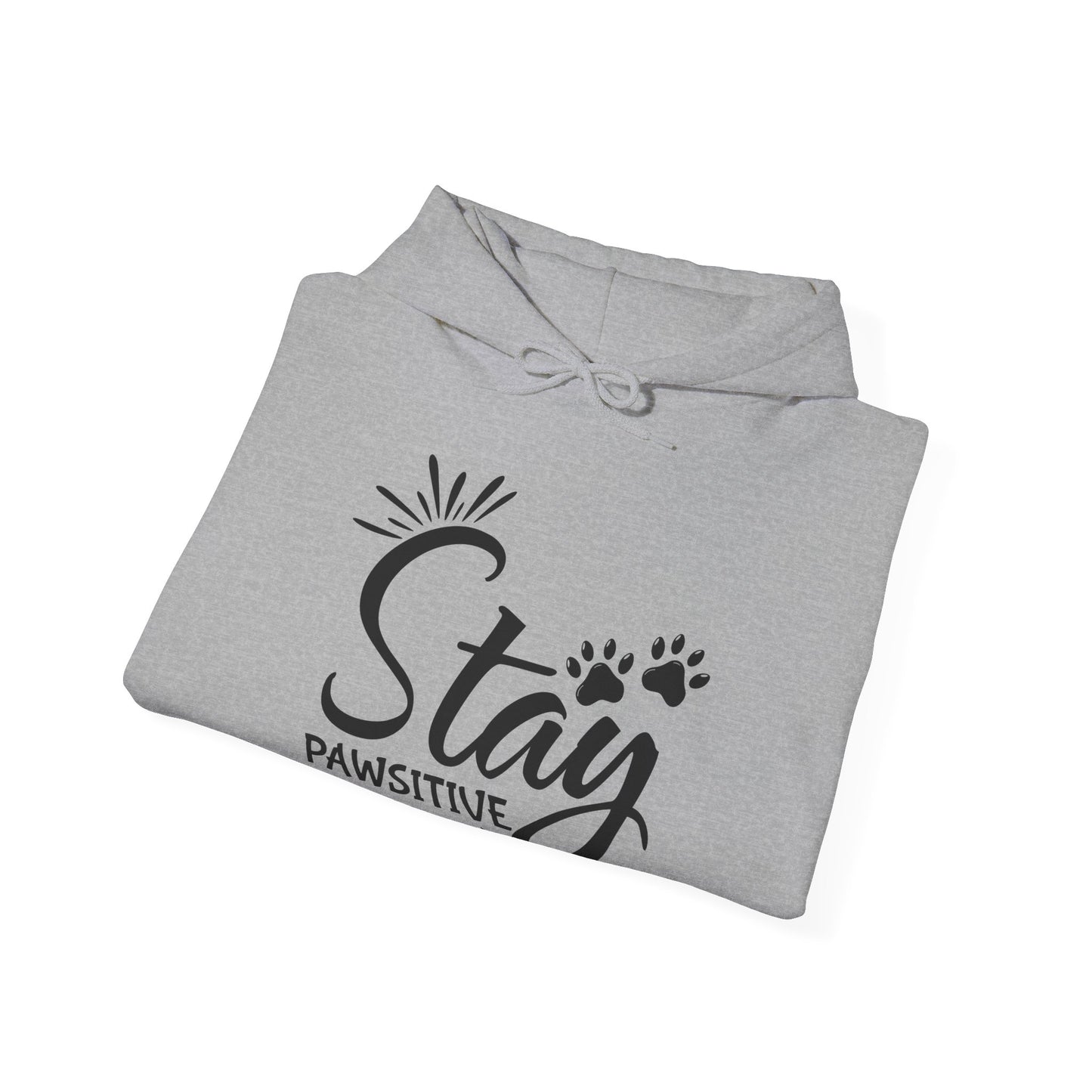 Pawsitive Hoodie - Cozy Unisex Sweatshirt for Animal Lovers