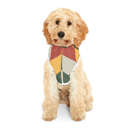 Argyle Golf Pet Hoodie - Cozy and Stylish Pet Apparel