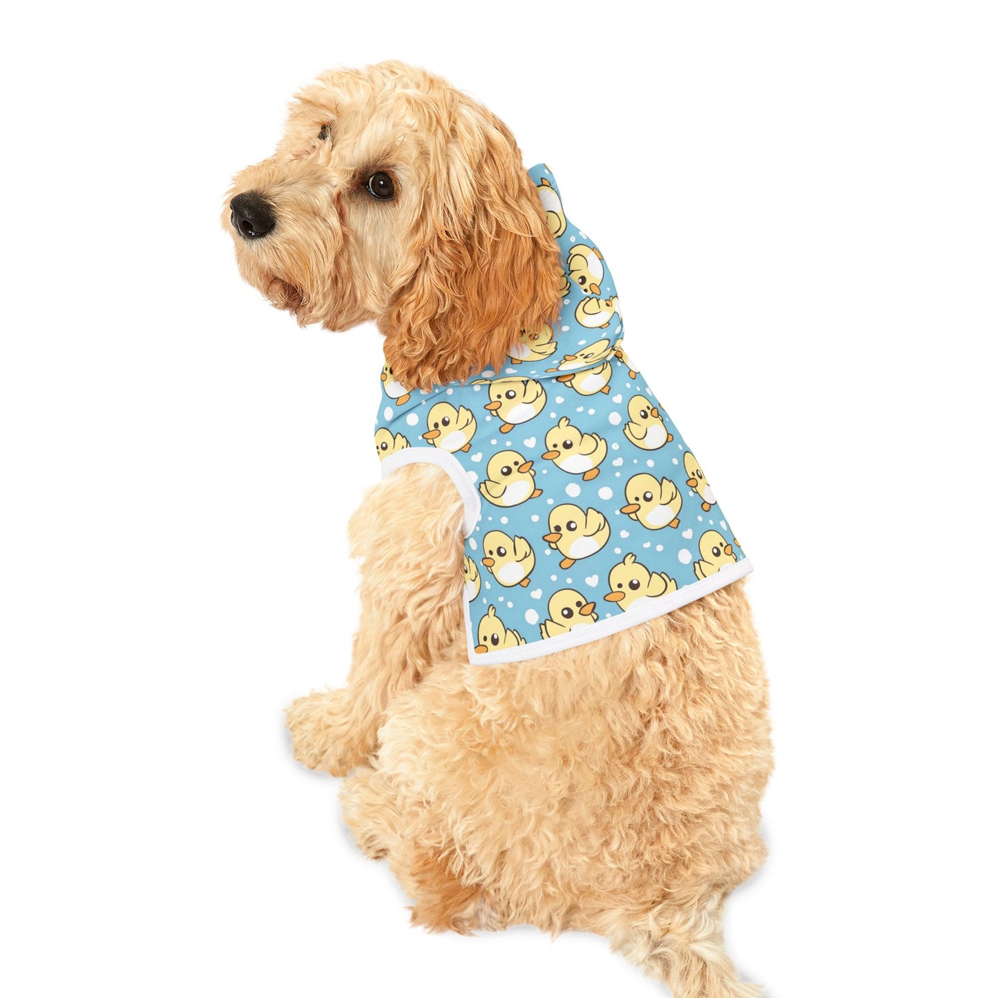 Pet Hoodie with Ducky Design