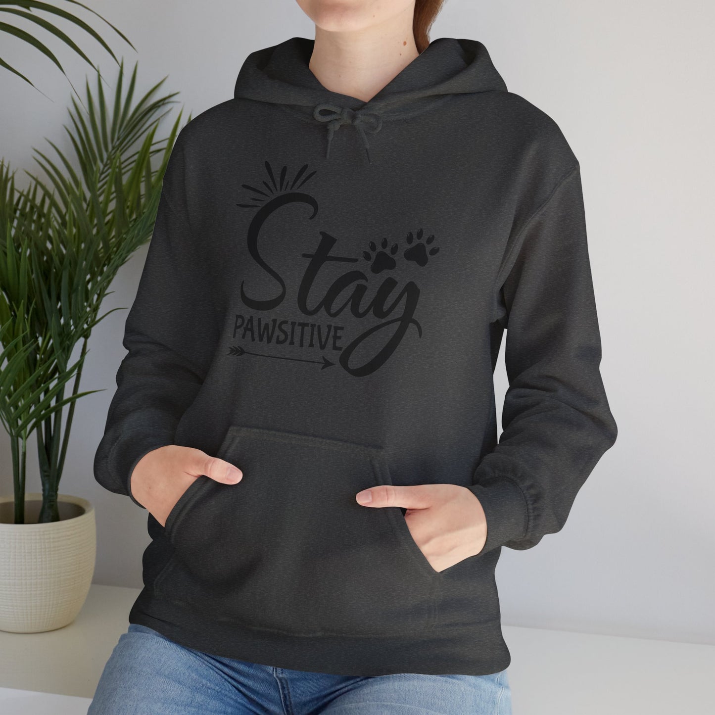 Pawsitive Hoodie - Cozy Unisex Sweatshirt for Animal Lovers