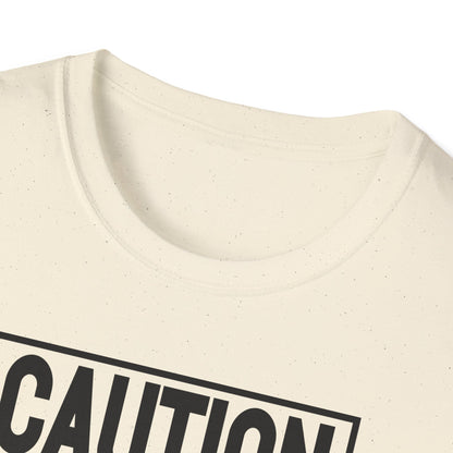 Funny Unisex T-Shirt Caution I Have No Filter