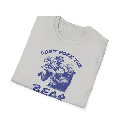 Bear Graphic Tee - Don’t Poke The Bear Unisex Softstyle T-Shirt