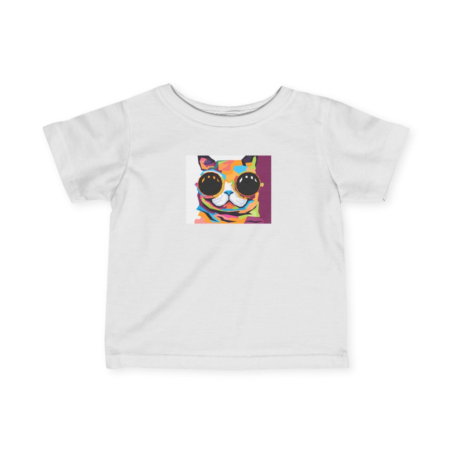 Infant Tee - Cool Cat Design