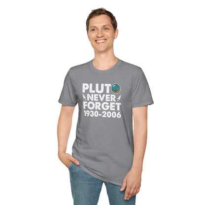 Space Pluto Unisex T-Shirt