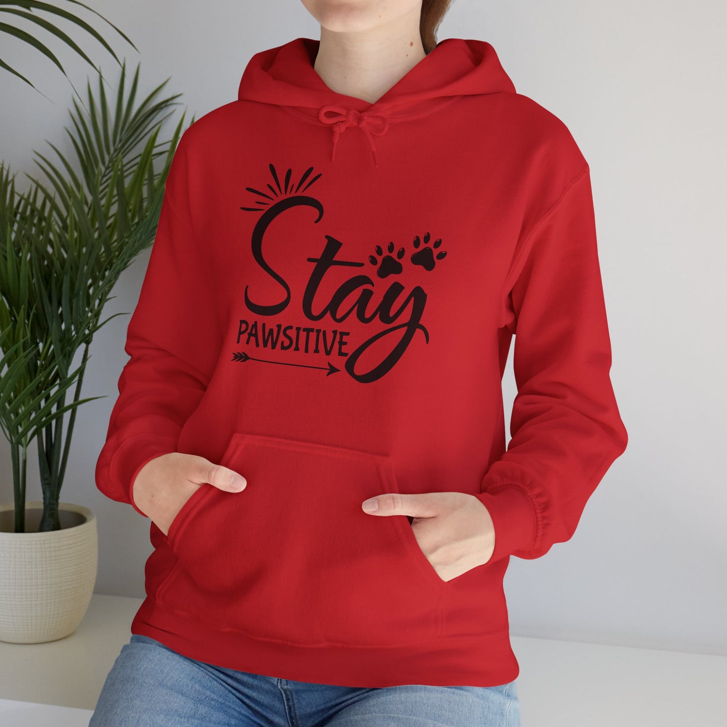 Pawsitive Hoodie - Cozy Unisex Sweatshirt for Animal Lovers