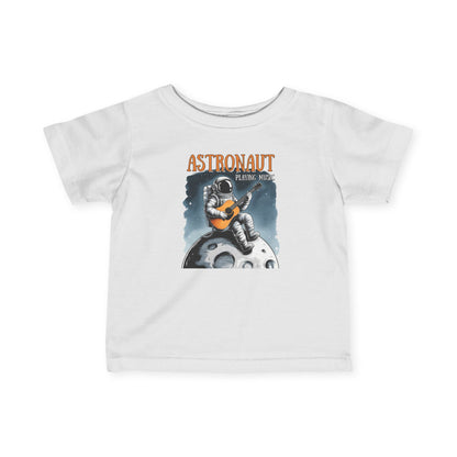 Infant Tee - Astronaut Playing Music Design