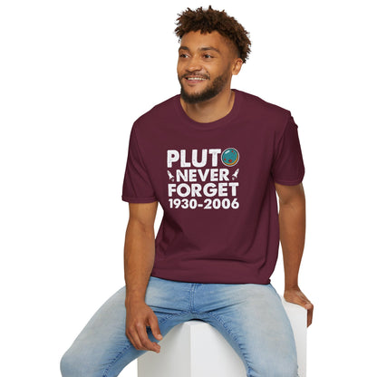 Space Pluto Unisex T-Shirt