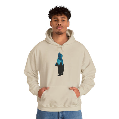 Bear Night Sky Hoodie Sweatshirt