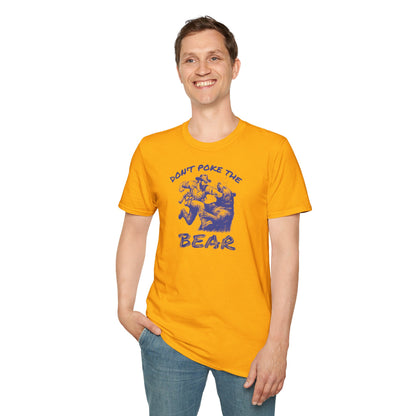 Bear Graphic Tee - Don’t Poke The Bear Unisex Softstyle T-Shirt