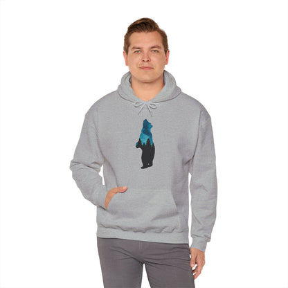 Bear Night Sky Hoodie Sweatshirt