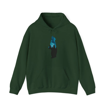 Bear Night Sky Hoodie Sweatshirt