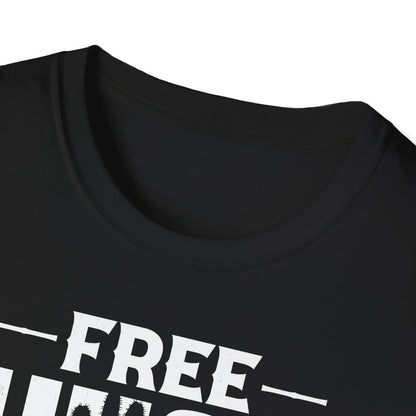 Graphic Tee Free Hugs Don’t Touch Me Unisex Softstyle T-Shirt