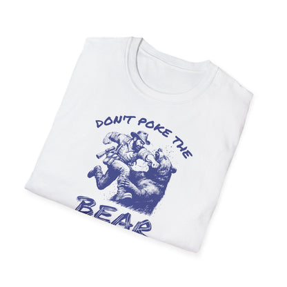 Bear Graphic Tee - Don’t Poke The Bear Unisex Softstyle T-Shirt