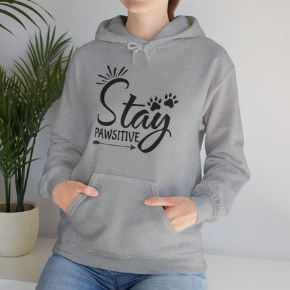 Pawsitive Hoodie - Cozy Unisex Sweatshirt for Animal Lovers