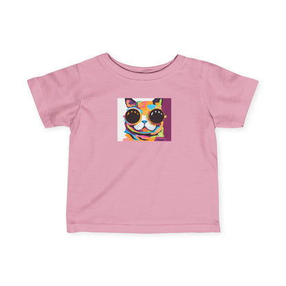 Infant Tee - Cool Cat Design