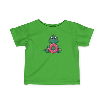 Baby Tee - Donut T-Rex Design - Cute and Playful Gift for Dinosaur Lovers