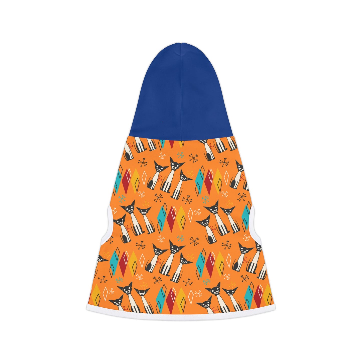 Pet Hoodie - Atomic Orange