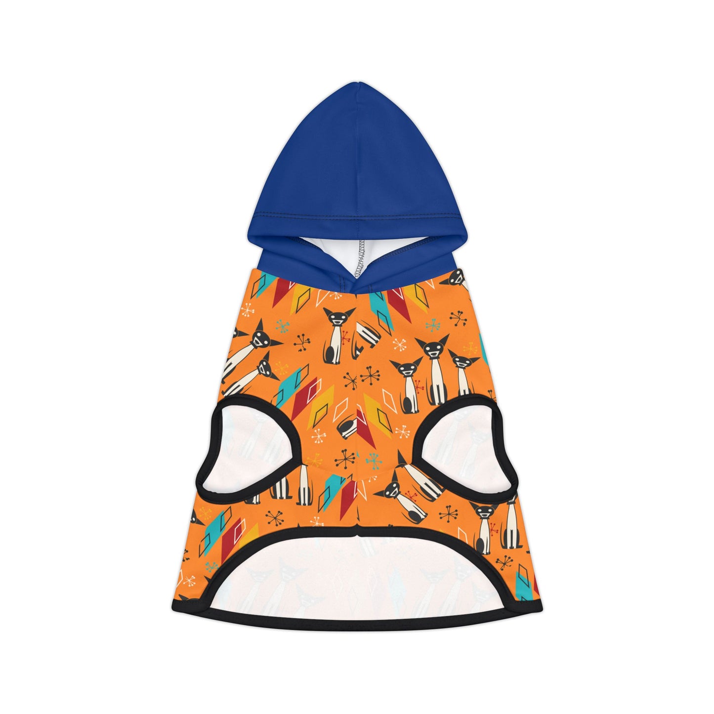 Pet Hoodie - Atomic Orange