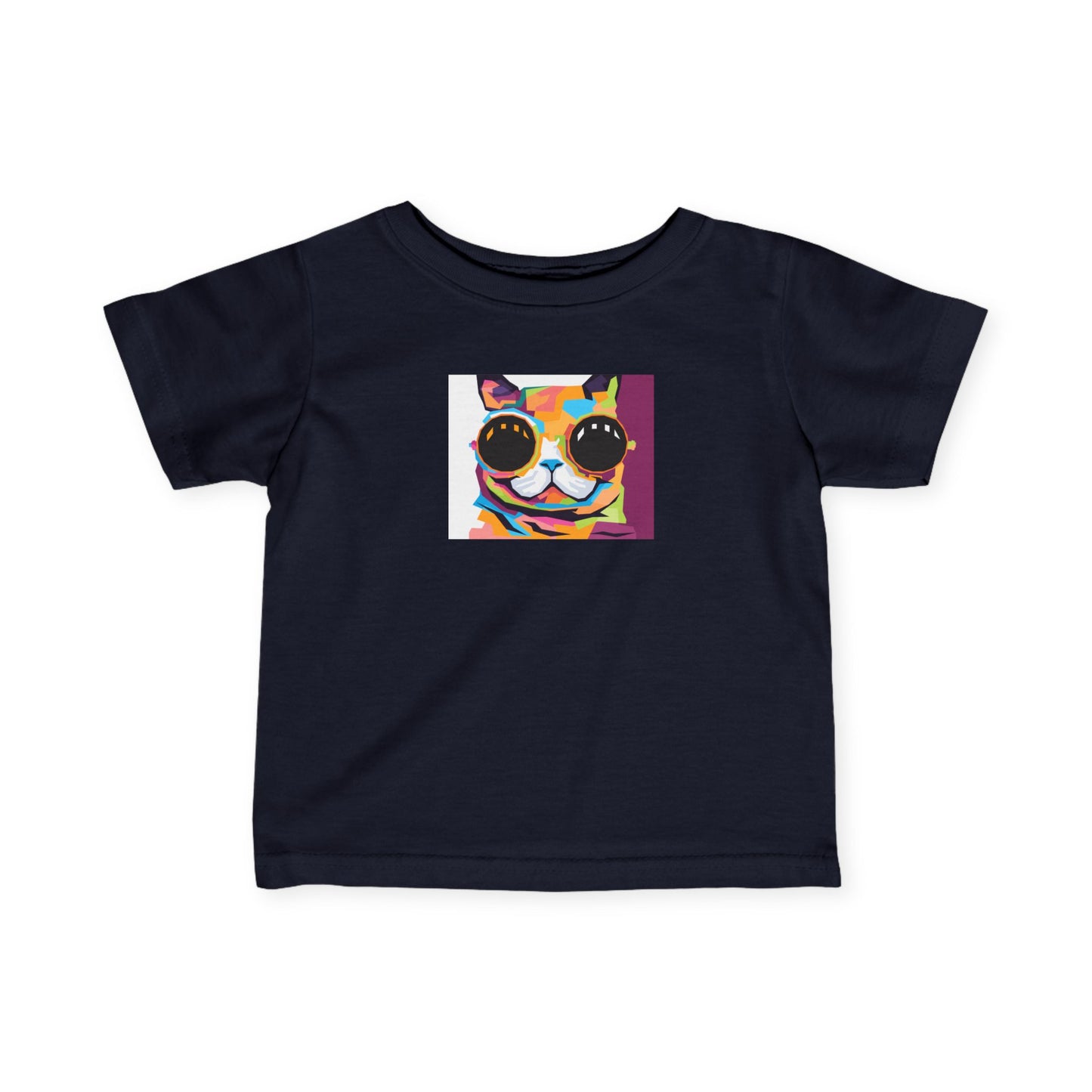 Infant Tee - Cool Cat Design