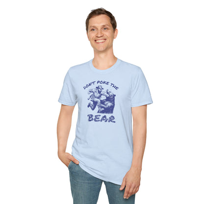 Bear Graphic Tee - Don’t Poke The Bear Unisex Softstyle T-Shirt