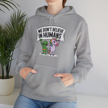 Alien Unicorn Hoodie Sweatshirt - Unisex Heavy Blend™