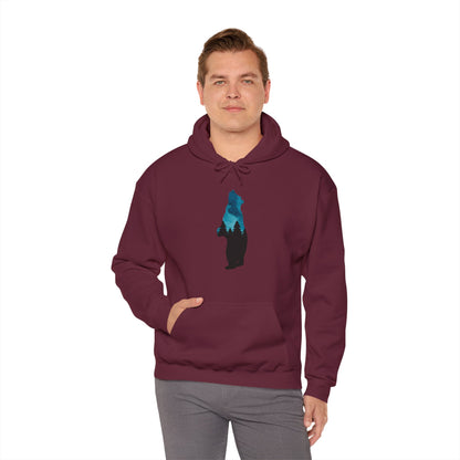 Bear Night Sky Hoodie Sweatshirt