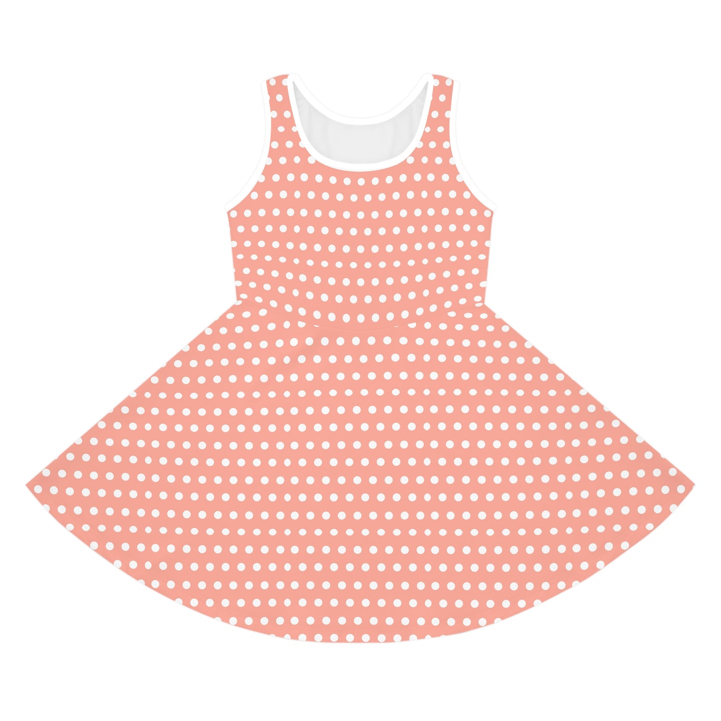 Peach Polka Dot