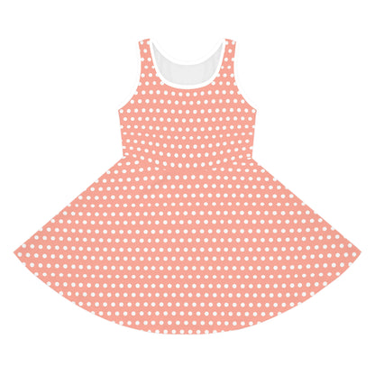 Peach Polka Dot