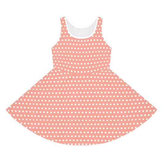 Peach Polka Dot