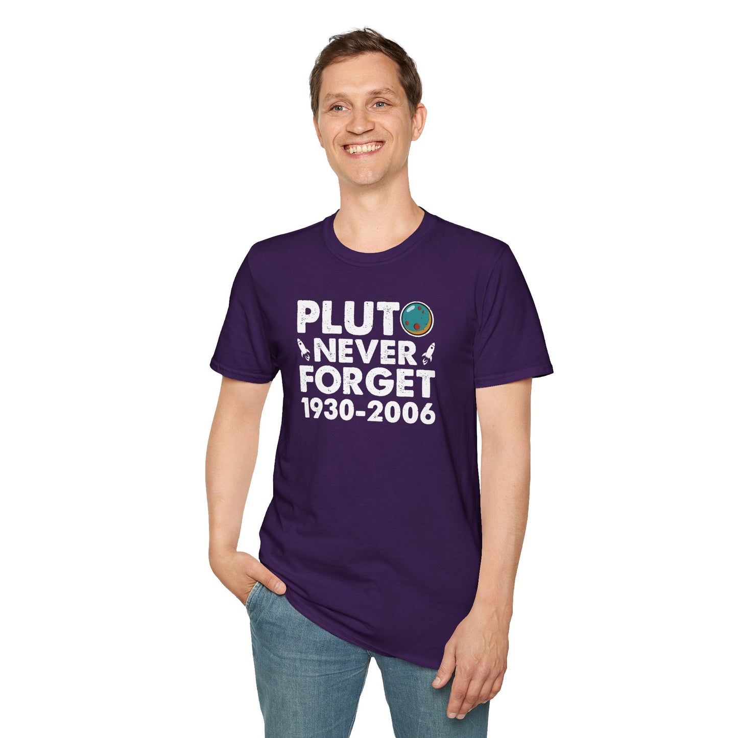 Space Pluto Unisex T-Shirt